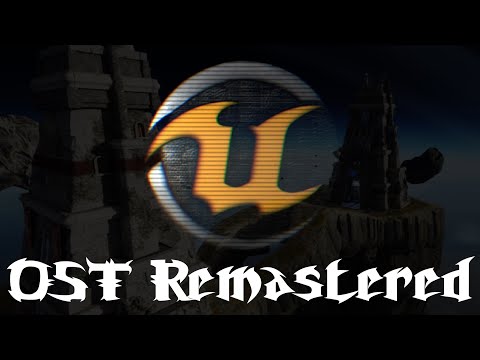 Unreal Tournament OST Remastered compilation cover with the Unreal logo